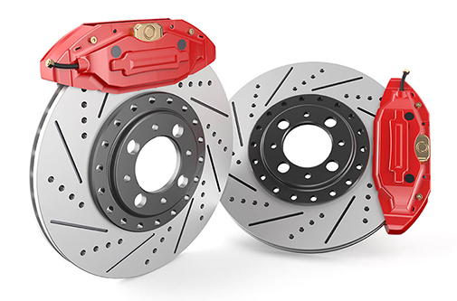 Car discs brake and caliper repair