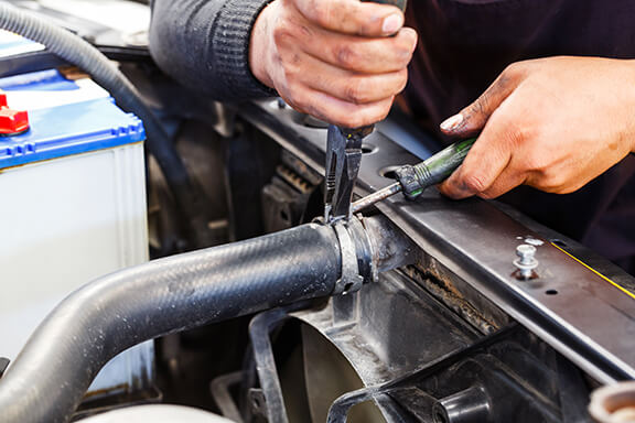 Repairing car radiator New York